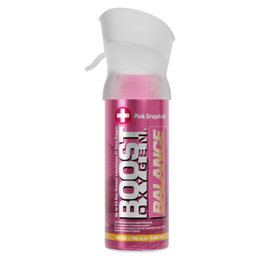 Boost Oxygen Supplemental Oxygen Balance Pink Grapefruit Pocket-size 3 Liter Canister