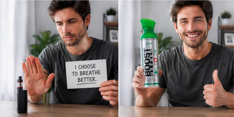 Trying To Quit Smoking Or Vaping? Supplemental Oxygen Can Help!