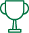 Championship cup often associated with sports