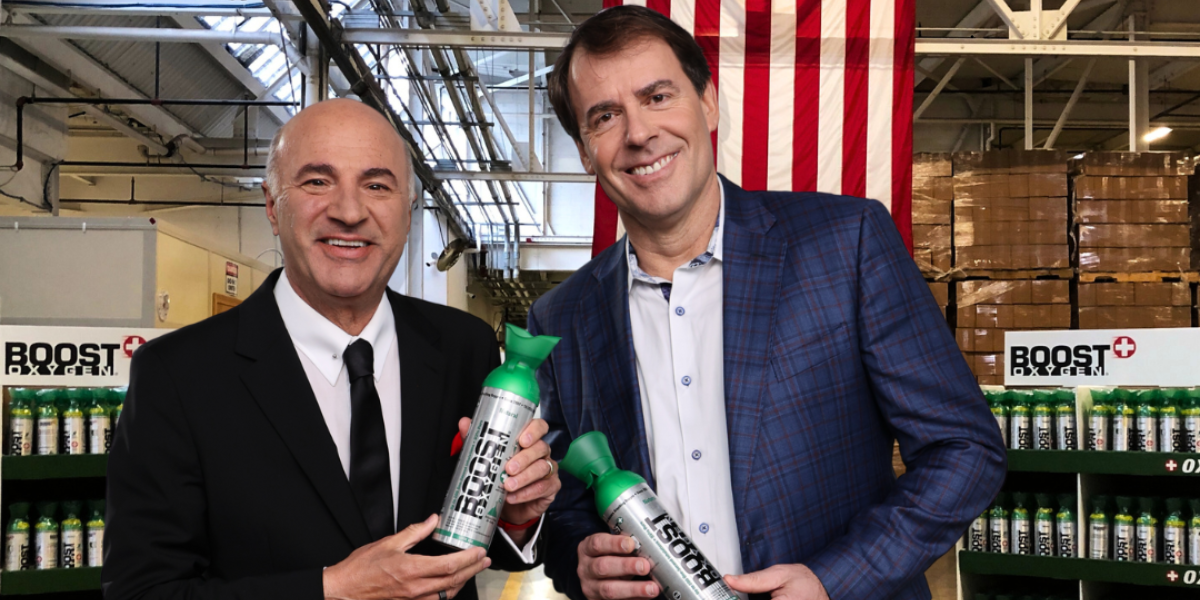 Kevin O'Leary y Boost Oxygen