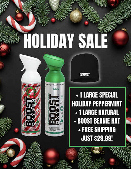 Boost Oxygen Holiday Sale