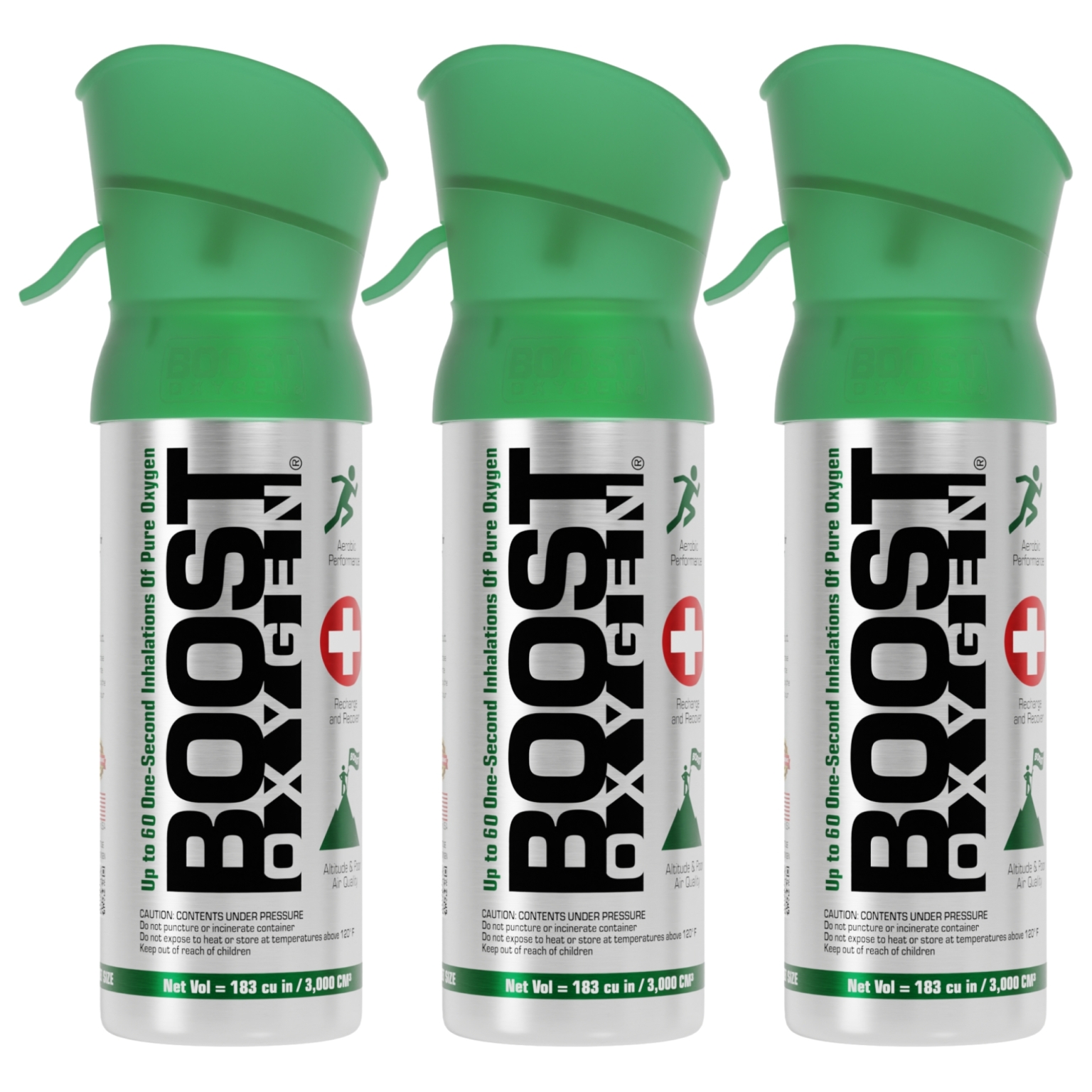 Discounted 3-Pack: Pocket-size | Boost Oxygen