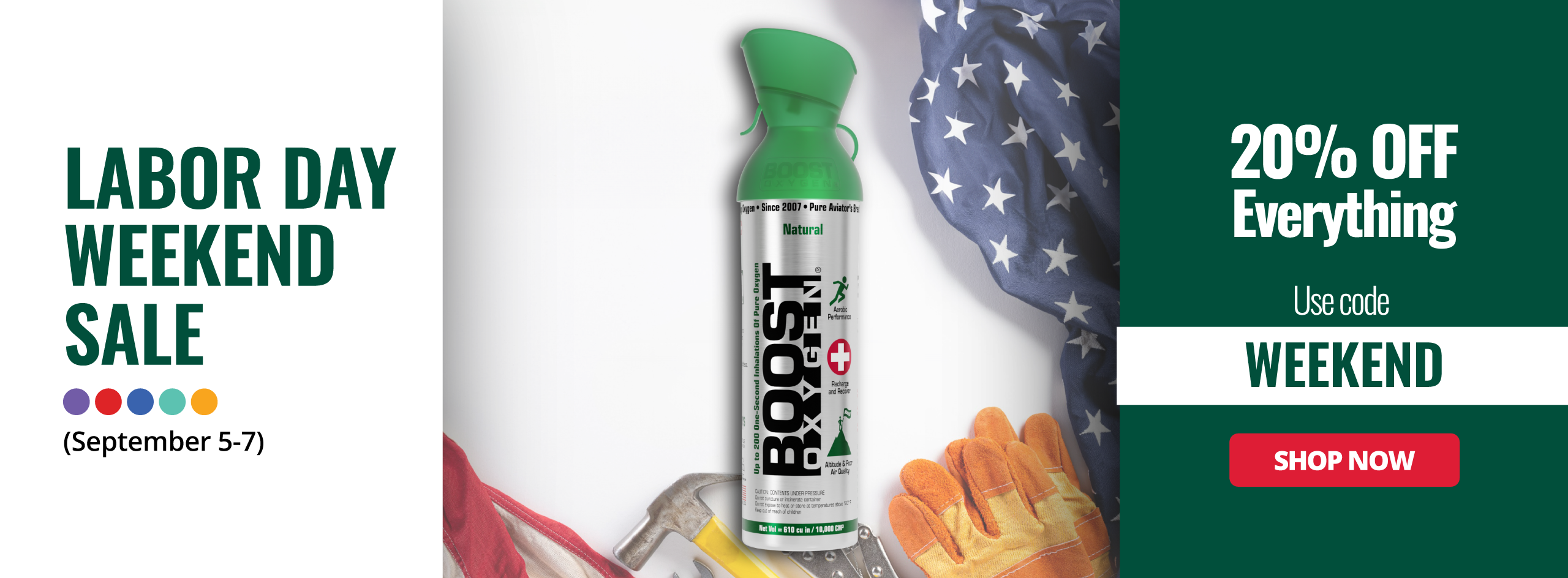 boost oxygen slider