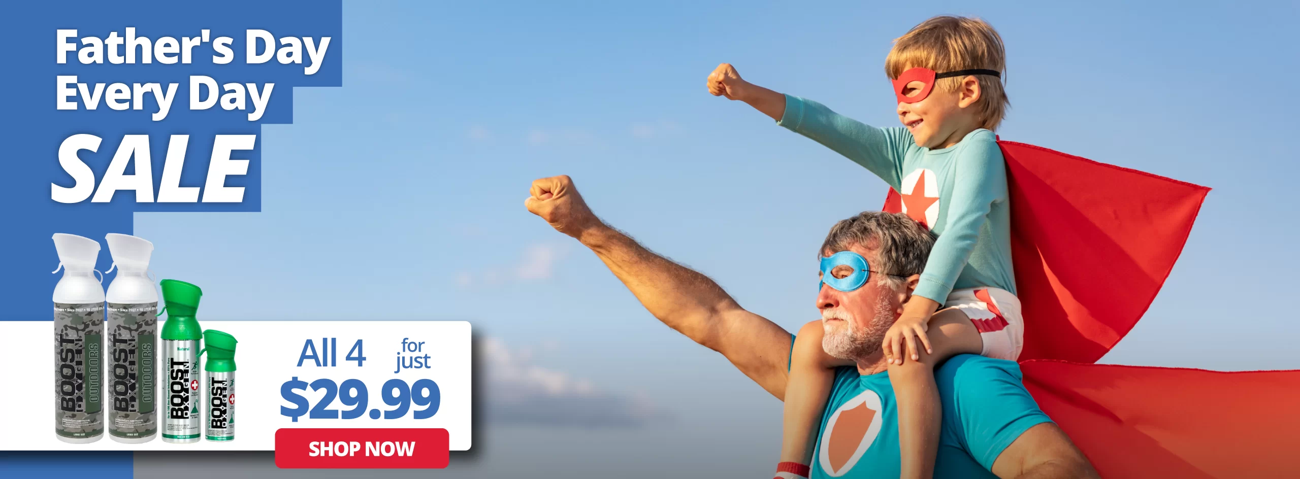 boost oxygen slider